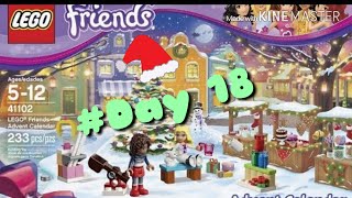 Lego Friends Advent Calendar Day 18 Opening!