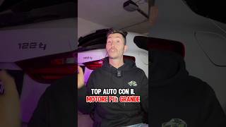 TOP AUTO con il MOTORE più GRANDE mai prodotte #auto