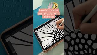 How to make a stamp brush with Procreate | Procreate brush tutorial | Procreate for beginners