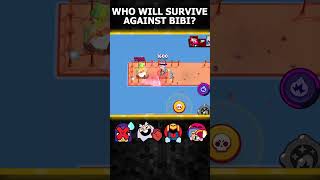 THOR BIBI vs ALL BRAWLERS! With 16 POWER-UPs! | Brawl Stars