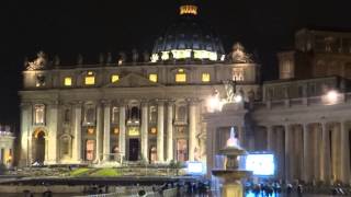 Bazilica Sfântul Petru-Basilica San Pietro(rainy evening-19.04.2014)-HD