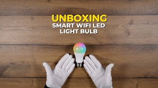 Smart Light Bulb (from Aliexpress) - Unboxing affordable Wifi bulb | Silent ASMR