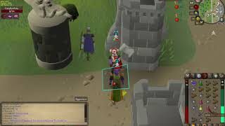 AGS Pking on the 75 Attack pure OSRS