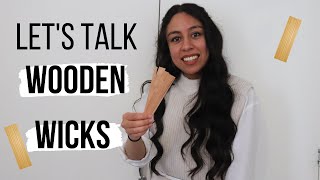 All about WOOD WICKS| How to correctly burn test wooden wick candles!