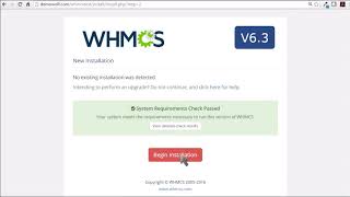 WHMCS: How to Install WHMCS