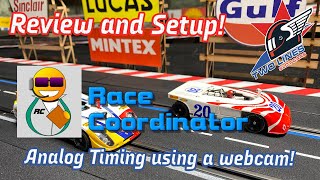 Setting up Race Coordinator for Analog Slot Car Timing with a Webcam!