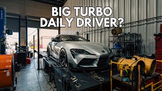 Daily Driver MK5 Supra Gets a BIGGER Turbo! The #MikeyTuned Experience!