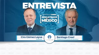 Entrevista Santiago Creel con Ciro Gómez Leyva para Radio Fórmula