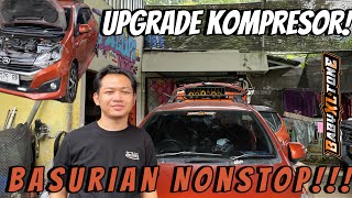 UPGRADE KOMPRESOR DI TAWAMANGU, BIAR BISA BASURIAN NON STOP❗️❗️❗️