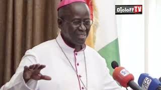 ALLOCUTION DE MGR BENJAMIN NDIAYE SUR LE FORUM DES ENTREPRENEURS CHRÉTIENS QUEL RÔLE DANS LE DÉVÉ...