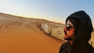 LUXURY TENT FOR 40$ IN SAHARA DESERT, Morocco  🏜️