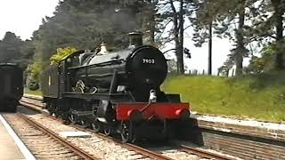 7903 Foremarke Hall and 3440 City Of Truro on the Gloucestershire Warwickshire Railway