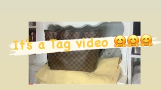 7 DAY BAG CHALLENGE TAG VIDEO BY DETERMINE TO BE