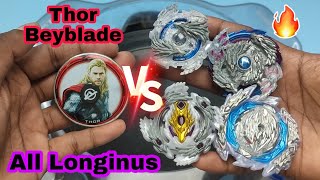 Thor Beyblade vs All Longinus Beyblade battle 🔥🥰