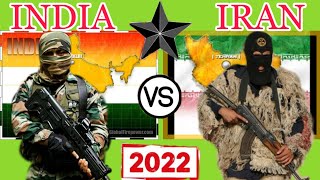 Comparison of India and Iran Military Strengths (2022)