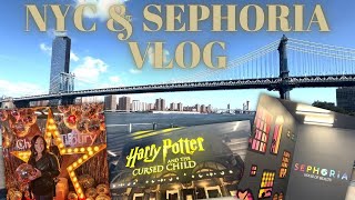 NYC Weekend Vlog + Sephoria Haul l Cancelled Flight Turned Road Trip?!