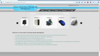 Online smart corporate identity management