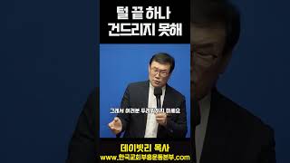 털 끝 하나 건드리지 못해