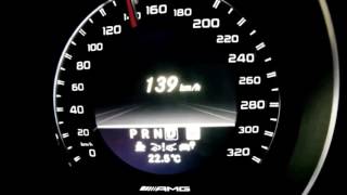 Car Speed Test New Mercedes CLS 63 AMG Pack Performance Acceleration