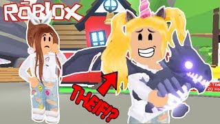 MY DAUGHTER STOLE A SHADOW DRAGON! 😱 || Uni’s Journey S1 E2 || Roblox Adopt Me Roleplay