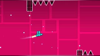 Playing geometry dash really fun