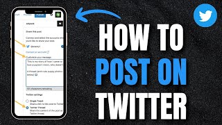 How To Post On Twitter | FAST WAY! | 2023