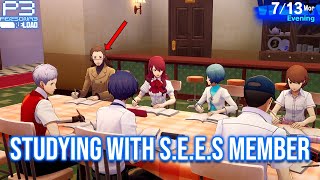 Studying together with S.E.E.S. member - Persona 3 Reload