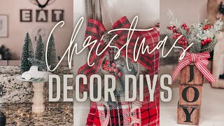 $1 HIGH END CHRISTMAS DIY'S | DOLLAR TREE CHRISTMAS DIY'S | BUDGET FRIENDLY