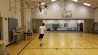 Early Morning Basketball Drills with Boston - 20170216 064952