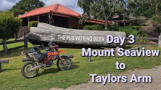 Day 3 - Taylors Arm Adventure Ride Aug 2020 Mount Seaview to Taylors Arm