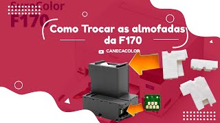 Como Trocar as almofadas da Impressora Epson F170