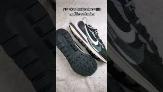 sacai x Nike VaporWaffle ‘Black White’ Quick Sneaker Review #sneaker #sacai #nike #sneakerhead