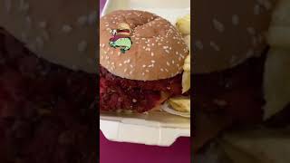 tasty codfish burger