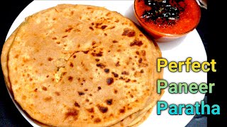 Perfect Paneer Paratha Recipe Without Onion Garlic/Paneer Paratha Recipe Odia/Paratha Recipe/Odia