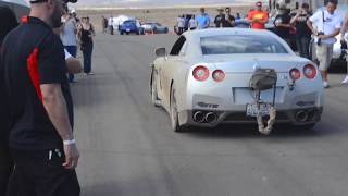 Extreme Turbo Systems GT R wrecks at 220mph!