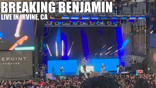 BREAKING BENJAMIN - LIVE AT FIVE POINT AMPHITHEATER IN IRVINE, CA (FULL SET!) 7/20/23