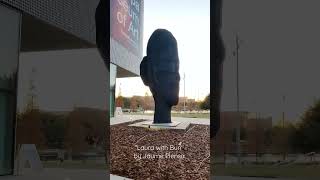 “Laura with Bun” by Jaume Plensa #TampaMuseumofArt #PublicArt #Tampa #Art #Sculpture