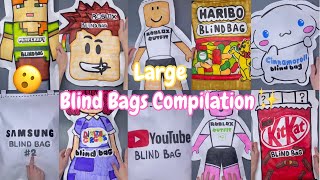 10 Minutes of ✨ LARGE BLIND BAGS Opening✨🍭