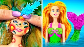 MERMAID MAKEOVER🧜‍♀️✨ Beauty Hacks & Gadgets Inside!