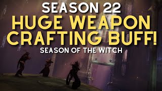 HUGE Weapon Crafting Changes! Leveling Weapons Has NEVER Been Faster!