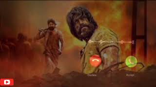 KGF KANNADA BGM || ROCKING STAR YASH ||#viralvideo #ringtone #trending #bgm #ravibasrur #subscribe