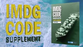 Understanding the Supplement of the IMDG Code, by Ecademy (Elite Offshore Pvt Ltd)