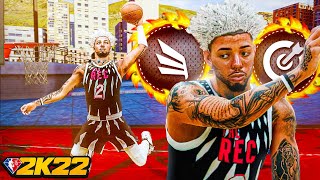 THE BEST OFFENSIVE PG BUILD IN NBA 2K22... (Unstoppable!!!)😈☄️