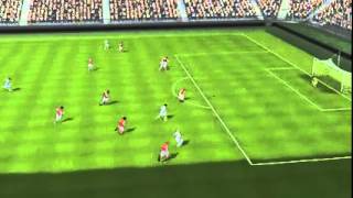 Fifa 15 Android -  Giuseppe Rossi's Amazing Curve Goal Off The Post!