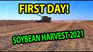 Soybean HARVEST 2021 First DAY