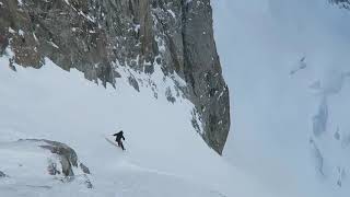 Aiguille de l'Amône - couloir SW