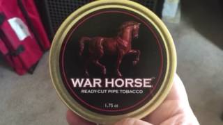 WAR HORSE Ready Cut Pipe Tobacco, a review by PipeCat