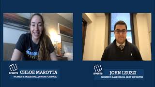 Marquette Wire Sports Interview with Chloe Marotta