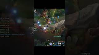 wait until the beat drops.. 1v3 lux flash outplay #leagueoflegends