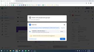 Try this. Make a file public in google drive